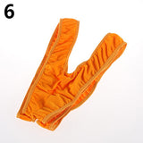 Men's Summer Solid Leopard Sling Swimsuit Beach Sexy Suspender Thong Mankini