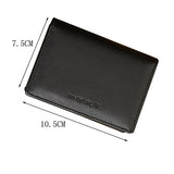 Men Faux Leather Wallet Bifold ID Credit Card Holder Mini Purse Money Clip Slot