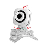 Crystal Clip HD Webcam CMOS 30FPS 0.8 Million Pixels USB 3.0 HD USB Drive-free Camera Video Call Webcam with Microphone for Computer Notebook PC