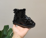 0-3 Years Winter Children Snow Boots Buckle Thick Non-slip