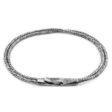 Forestay Double Sail Silver Chain Bracelet