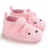 Adorable Infant Toddler Baby Boy Girl Knit Crib Shoes Cute Cartoon