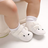 Adorable Infant Toddler Baby Boy Girl Knit Crib Shoes Cute Cartoon