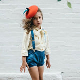 Autumn Toddler Infant Baby Girl Clothes Long Sleeve Bowknot Tie White