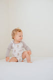 Nerdy Baby: Organic Baby Onesie Bodysuit-Books Print