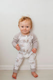Nerdy Baby: Organic Baby Unisex Romper/Jumpsuit-Books Print