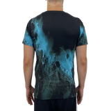 Black Blue Splash Men's T-shirt