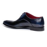 Blue chameleon shoes