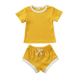 Baby Summer Clothing Infant Baby Girl Boy Clothes Short Sleeve Tops