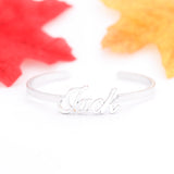 CAVSUAT Bridesmaid Custom Name Bangles For Women - ENSEIGNE DENIS