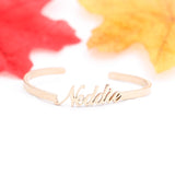 CAVSUAT Bridesmaid Custom Name Bangles For Women - ENSEIGNE DENIS