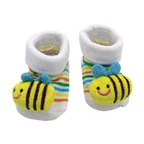 Cartoon Newborn Baby Girls Boys Anti-Slip Socks