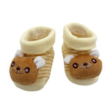 Cartoon Newborn Baby Girls Boys Anti-Slip Socks