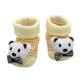 Cartoon Newborn Baby Girls Boys Anti-Slip Socks
