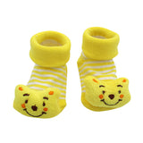 Cartoon Newborn Baby Girls Boys Anti-Slip Socks