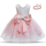 Cute Baby Girl Dress Year Red Christmas Party