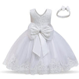 Cute Baby Girl Dress Year Red Christmas Party