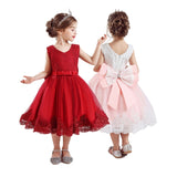 Cute Baby Girl Dress Year Red Christmas Party