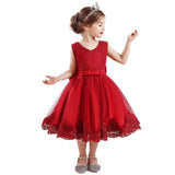 Cute Baby Girl Dress Year Red Christmas Party