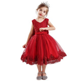 Cute Baby Girl Dress Year Red Christmas Party