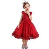Cute Baby Girl Dress Year Red Christmas Party