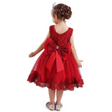 Cute Baby Girl Dress Year Red Christmas Party