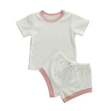 Baby Summer Clothing Infant Baby Girl Boy Clothes Short Sleeve Tops