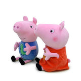 Peppa Pig Family Plush Stuffed Cartoon Animals Plush Doll