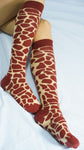 Women's Giraffe Knee High Socks