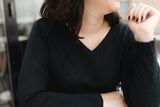 Pima Cotton V-Neck Pullover | Made of Pima Cotton