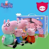 Peppa Pig Family Plush Stuffed Cartoon Animals Plush Doll