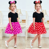 Toddler Baby Girls Clothes Minnie Mouse Dress