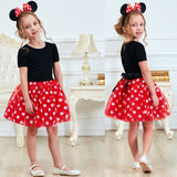 Toddler Baby Girls Clothes Minnie Mouse Dress