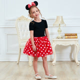 Toddler Baby Girls Clothes Minnie Mouse Dress