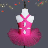 Fashion Toddler baby Girls dress Gauze Leotards