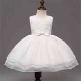 Formal White Baptism Dress For Baby Girls Cute