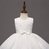 Formal White Baptism Dress For Baby Girls Cute