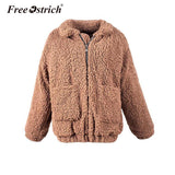 Winter Lambswool Thick Jacket Winter Women