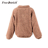 Winter Lambswool Thick Jacket Winter Women