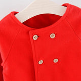 Baby Girl Boys Spring Winter Wool Blends Jacket Coat Clothes Infant
