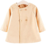 Baby Girl Boys Spring Winter Wool Blends Jacket Coat Clothes Infant