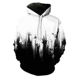 3D Print Wound Horror Blood Hoodies Sweatshirts Hoodie