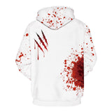 3D Print Wound Horror Blood Hoodies Sweatshirts Hoodie