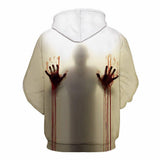 3D Print Wound Horror Blood Hoodies Sweatshirts Hoodie