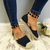 Hot Sale Summer Women Fashion Round Flat Ankle