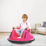 Ride On Bumper Car Toy For Toddlers Aged 1.5& 6V Battery-Powered With Light