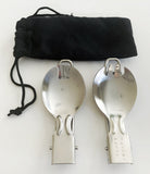 Stainless Steel Foldable Cutlery Set