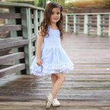 Lovely Little Girls Dress Kids Baby Girl Summer
