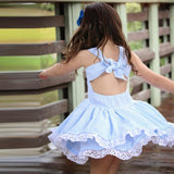 Lovely Little Girls Dress Kids Baby Girl Summer