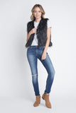 Women's Faux Fur Sleeveless Vest